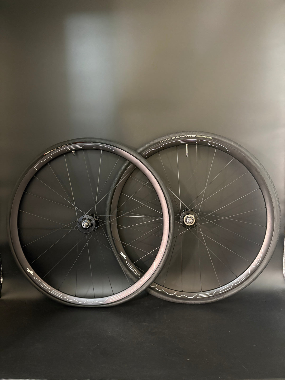 HED Ardennes Track Wheelset Black 24h