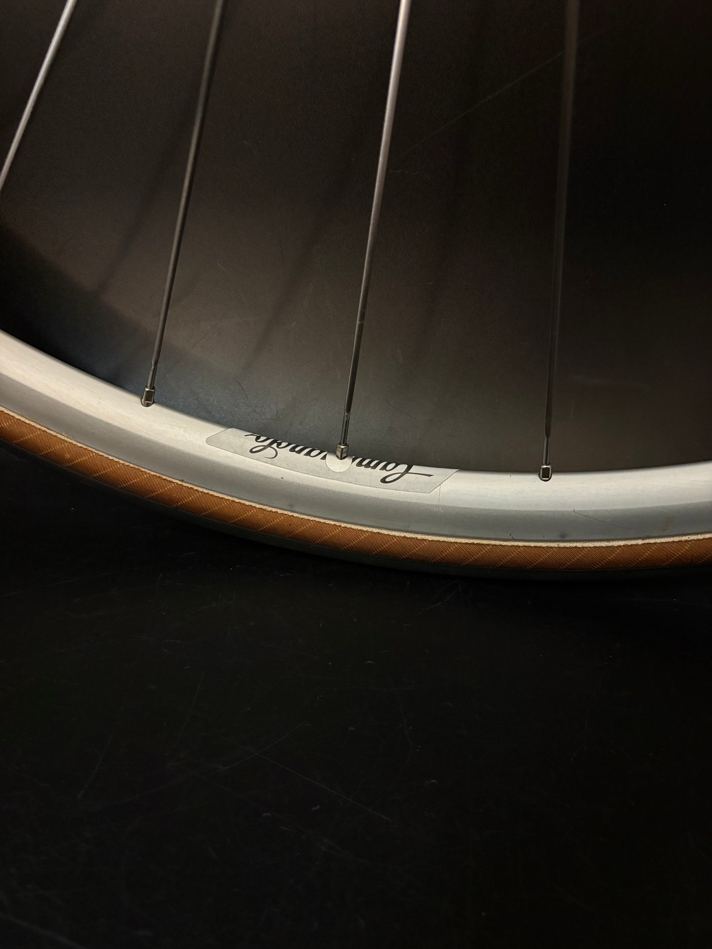 Campagnolo Seoul 88 Tubular / Suntour Superbe + Dura Ace Wheelset Silver 28h