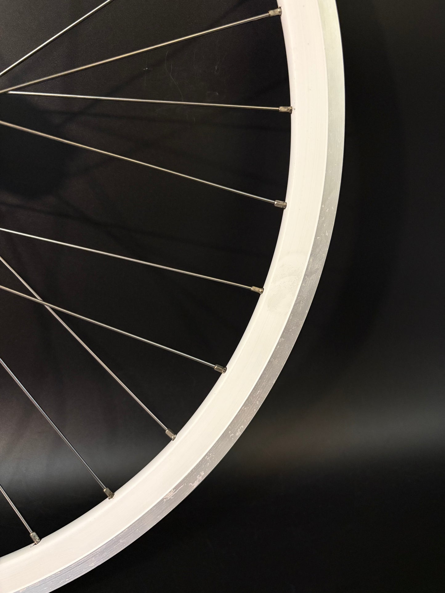 Shroom Components White Machined Wheelset 32h