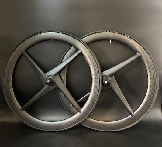 Stiffi Skuriken 4 Spoke Wheelset Carbon Clincher