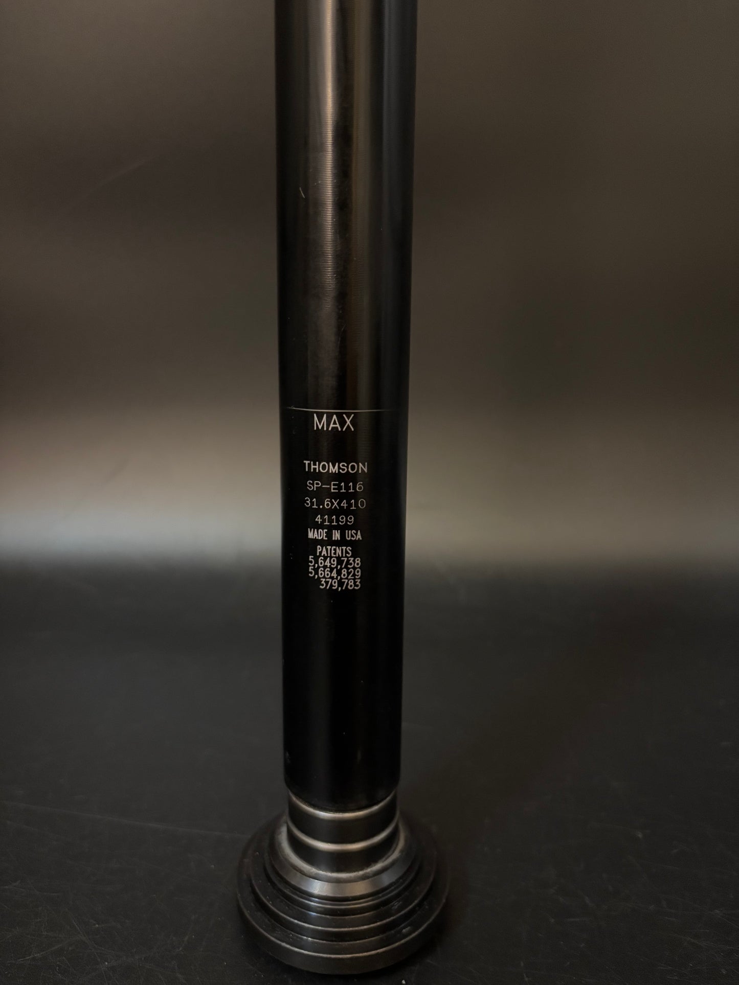 Thomson Elite Seatpost Black 31.6 410mm