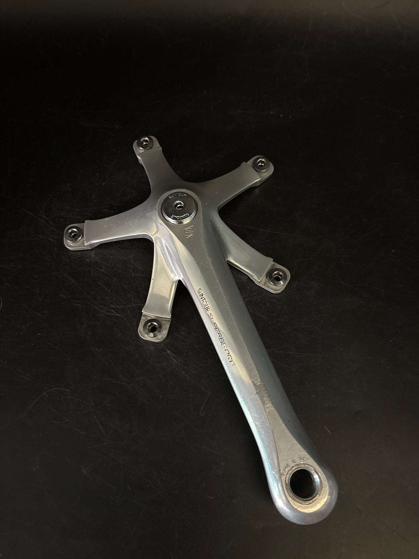 Suntour Superbe Cranks Silver 167.5mm