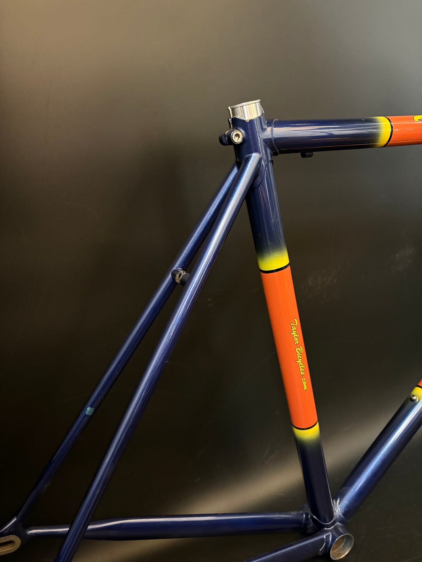 Paul Taylor Steel Frameset Blue 57cm