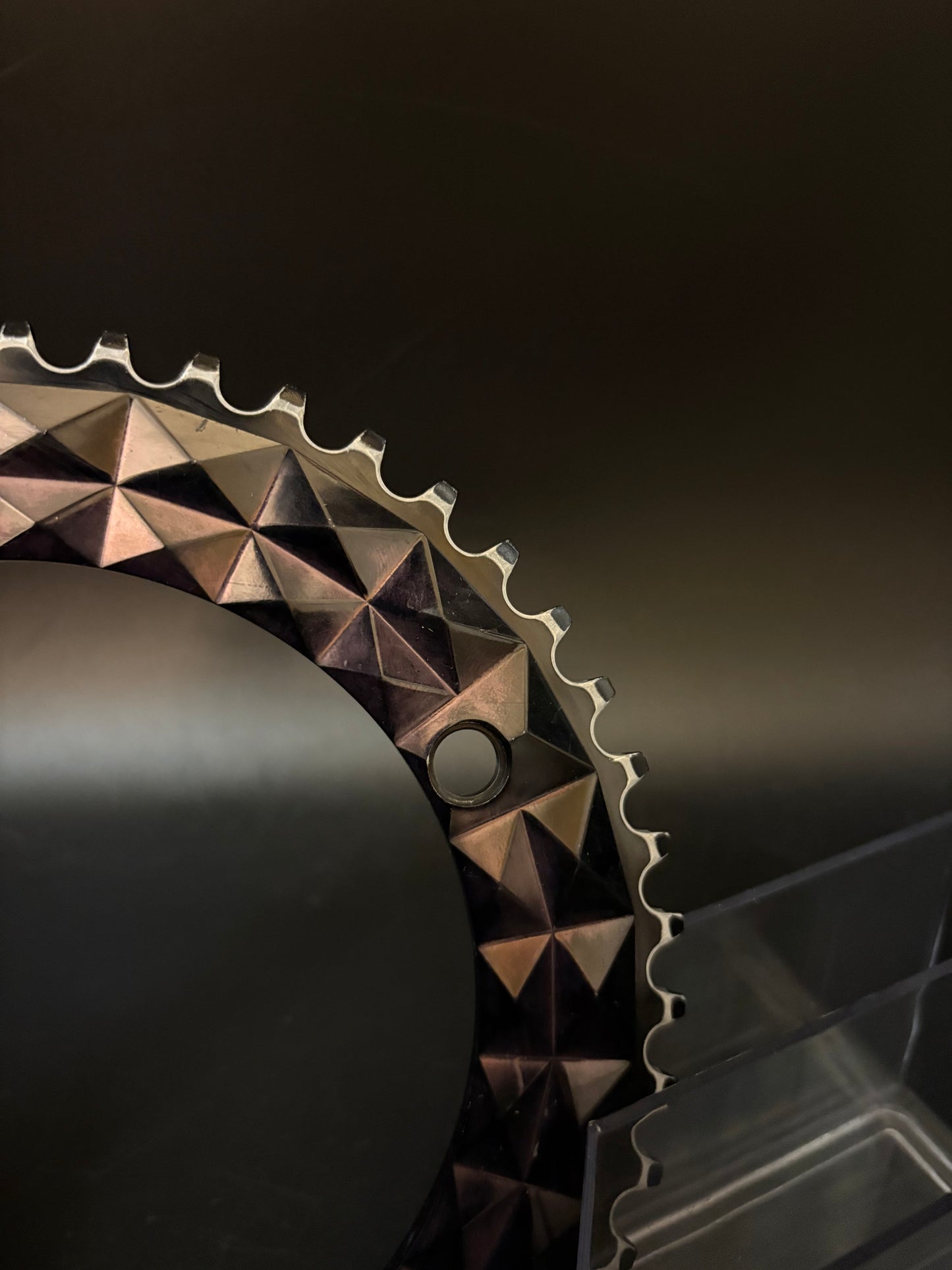 Raketa Diamond Chainring Black 47t