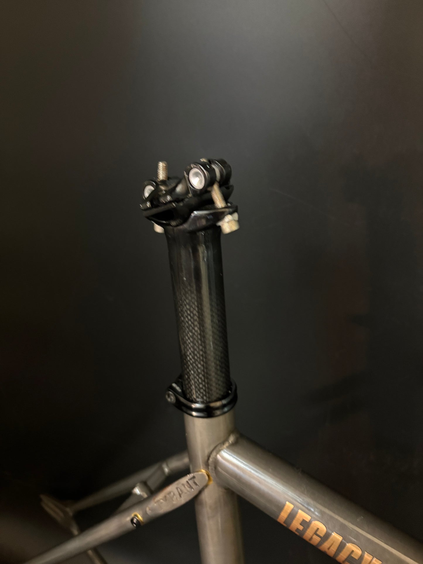 Tyrant Legacy Steel Frameset Raw 52cm S