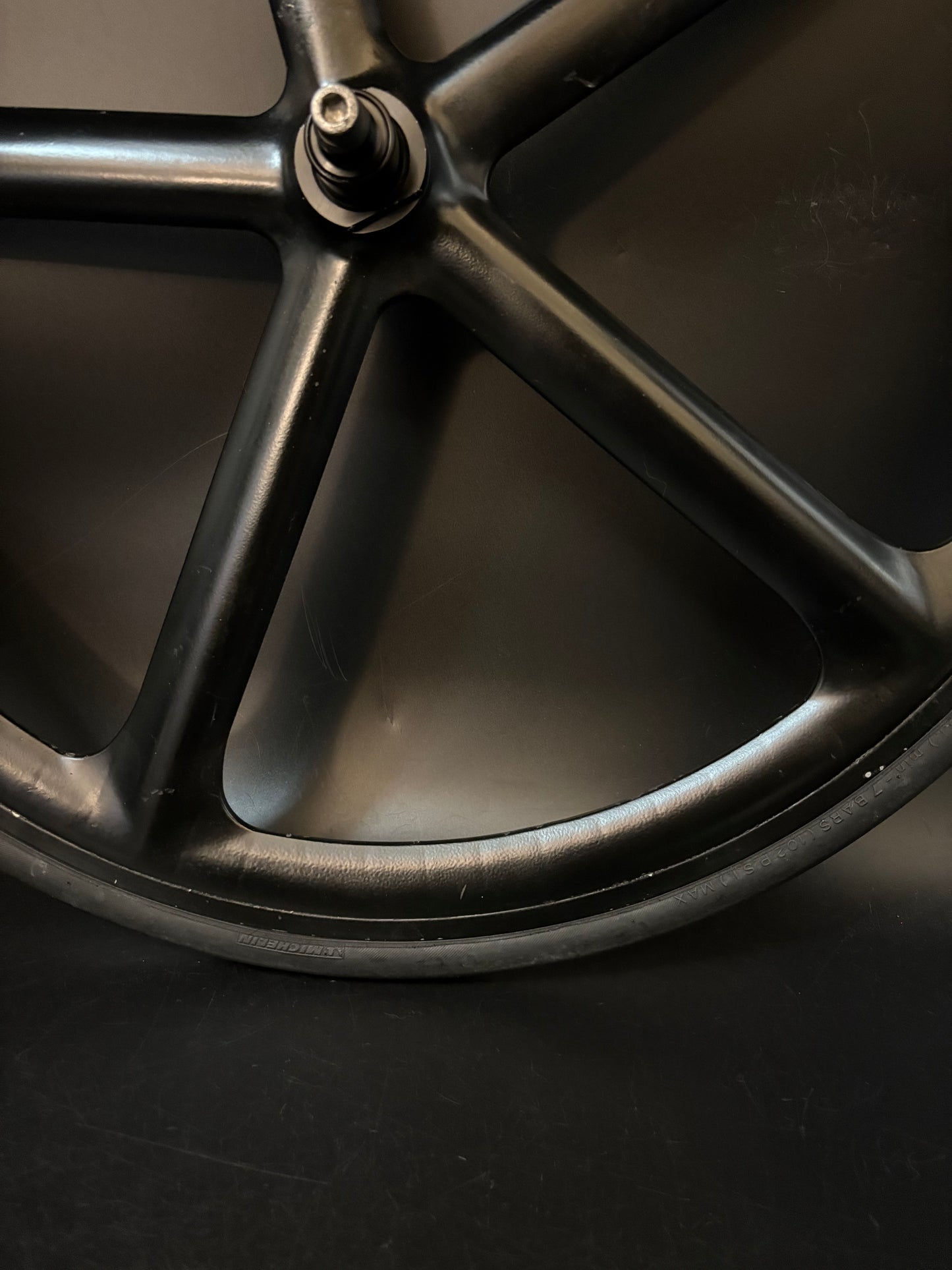 Aerospoke Wheelset Black w/ 17t Cog