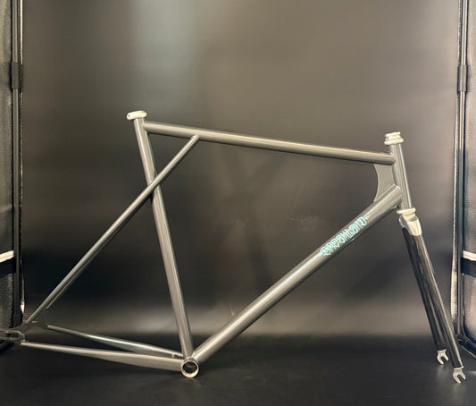 Broakland Pipe Bomb Frameset Grey Sparkle 59cm