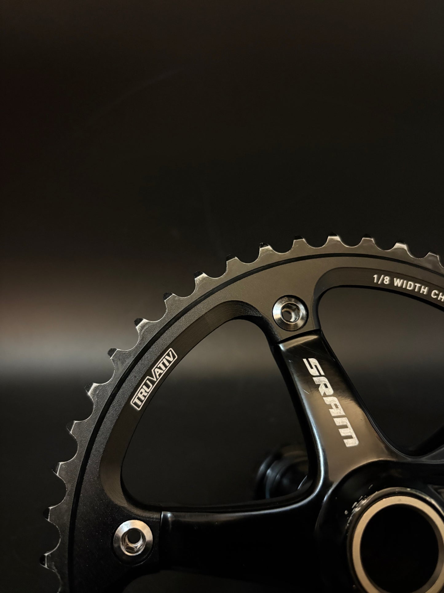 Sram Omnium Crankset Black 167.5 48t