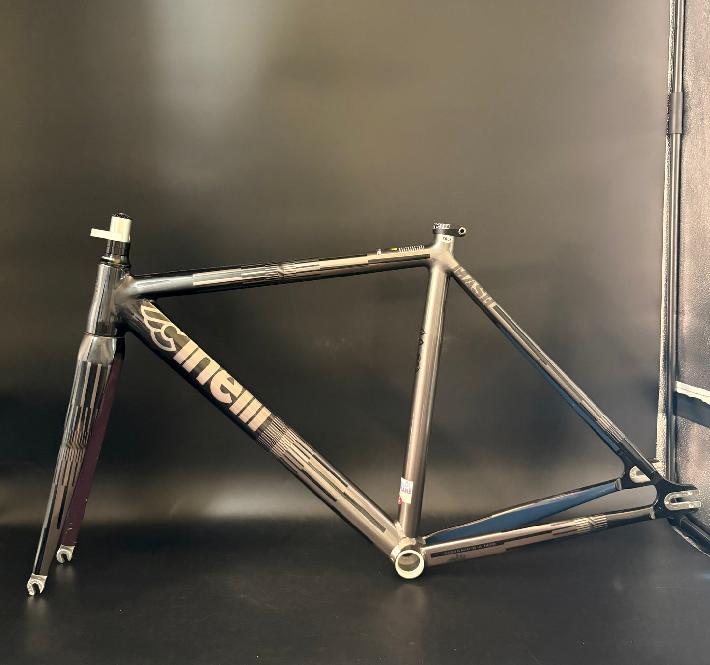 Cinelli Mash Parallax Frameset Black 50cm