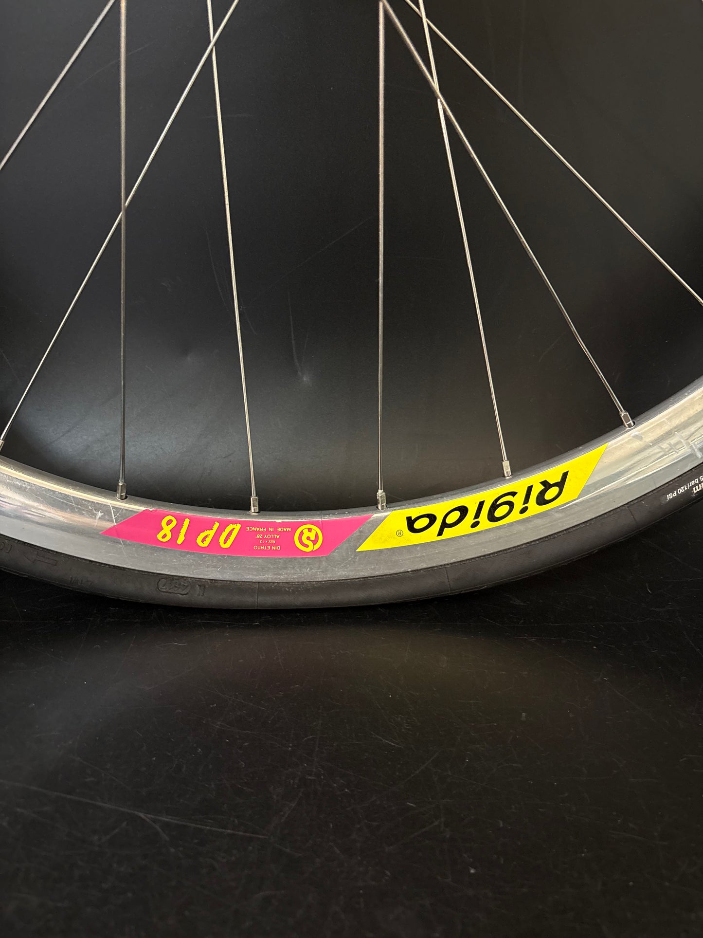 Rigida DP18 / Phil Wood HF Wheelset Silver 32h