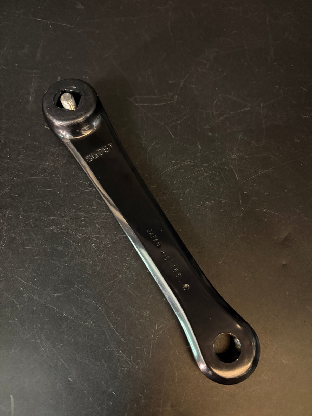 Sugino 75 Cranks Black 165mm