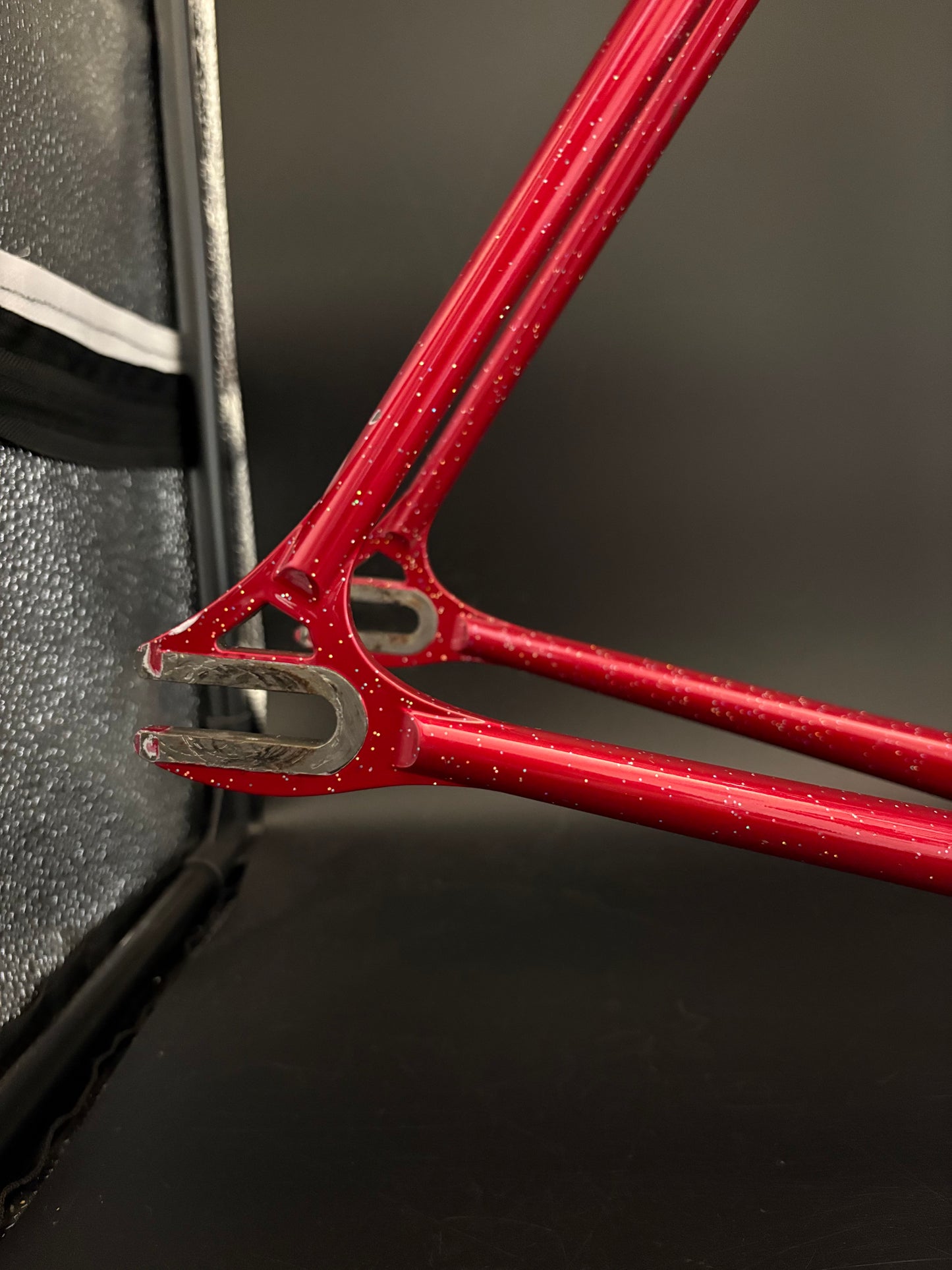 Rinsei Lab NJS Frameset Red 57cm ST 56cm TT