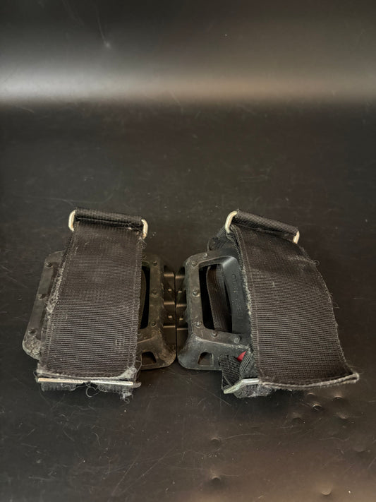 Odyssey / Unbranded Straps Pedal Setup Black