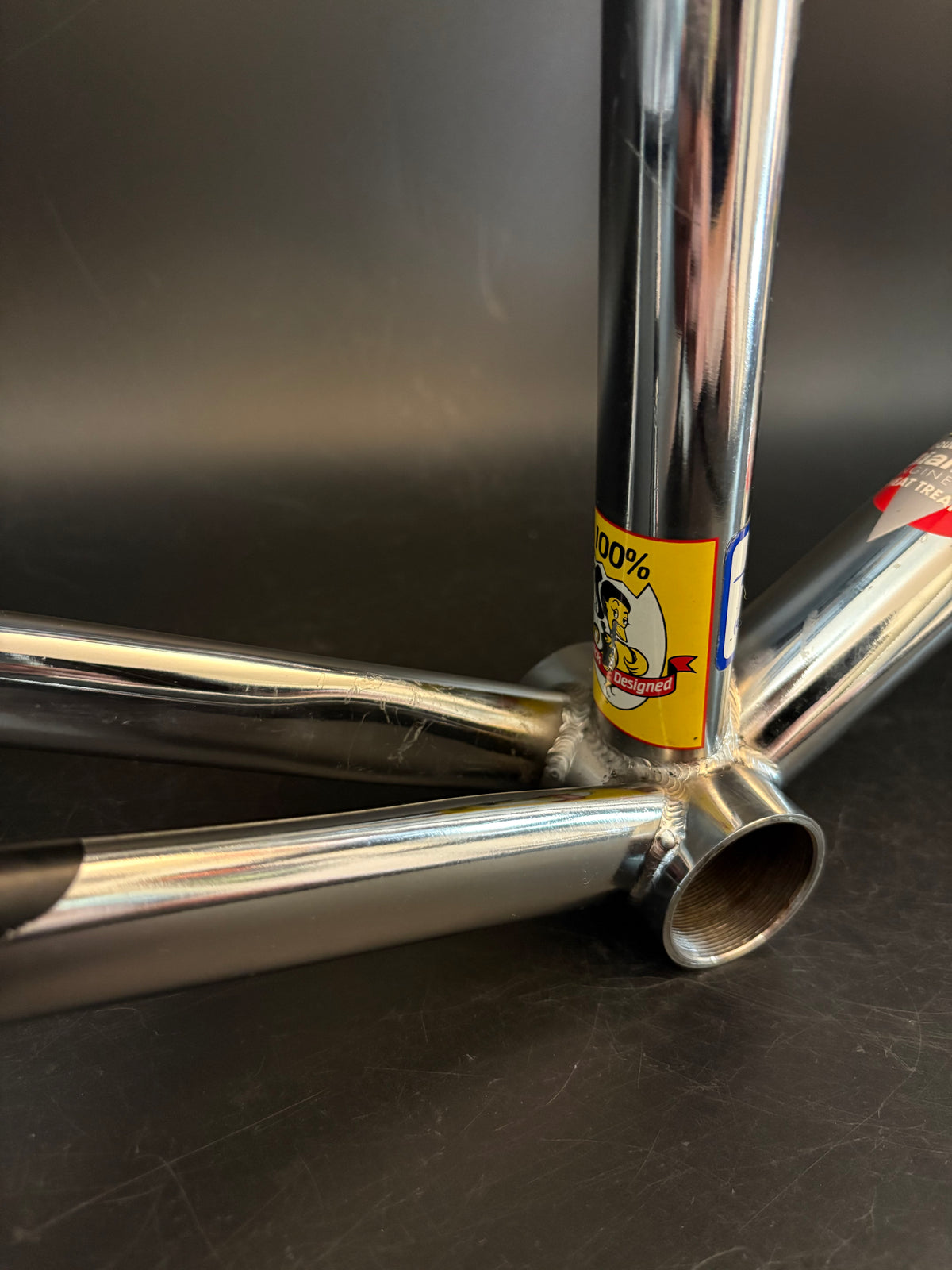 Bianchi Pista Frameset Chrome 59cm