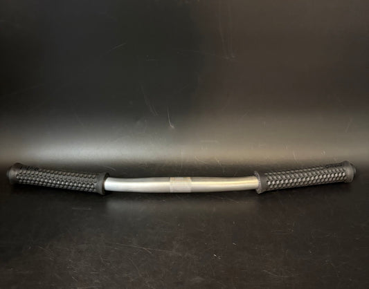 Nitto Steel Flat Handlebar Silver 560mm 25.4