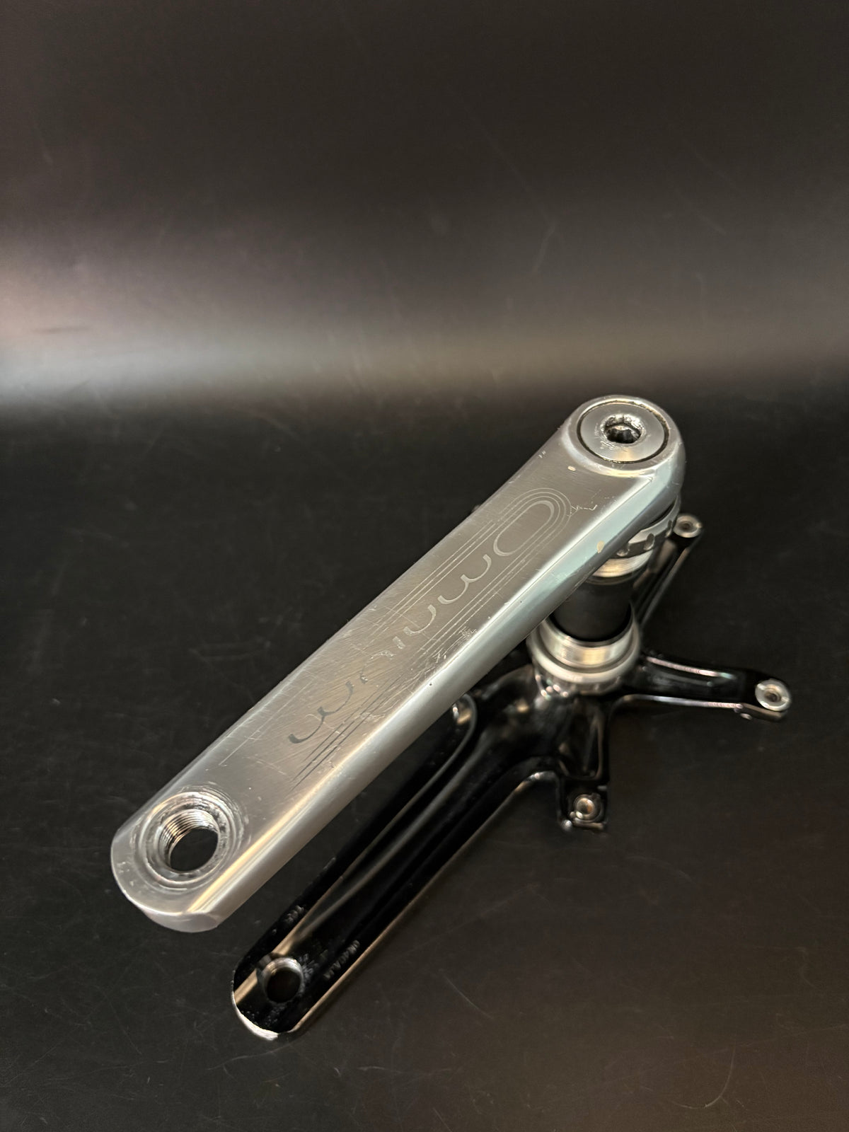 Sram Omnium Cranks Black/Silver 165mm