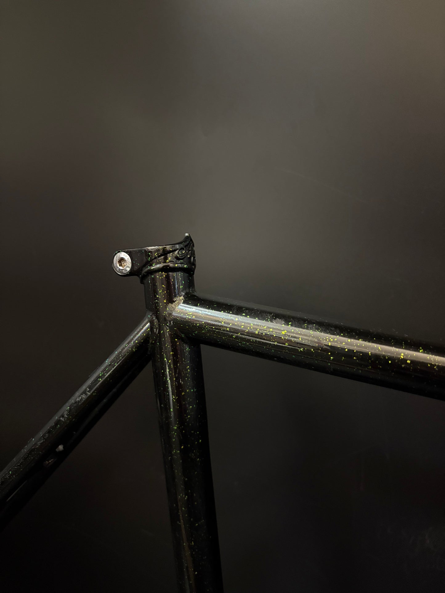 All City Big Block Frameset Green Sparkle 52cm