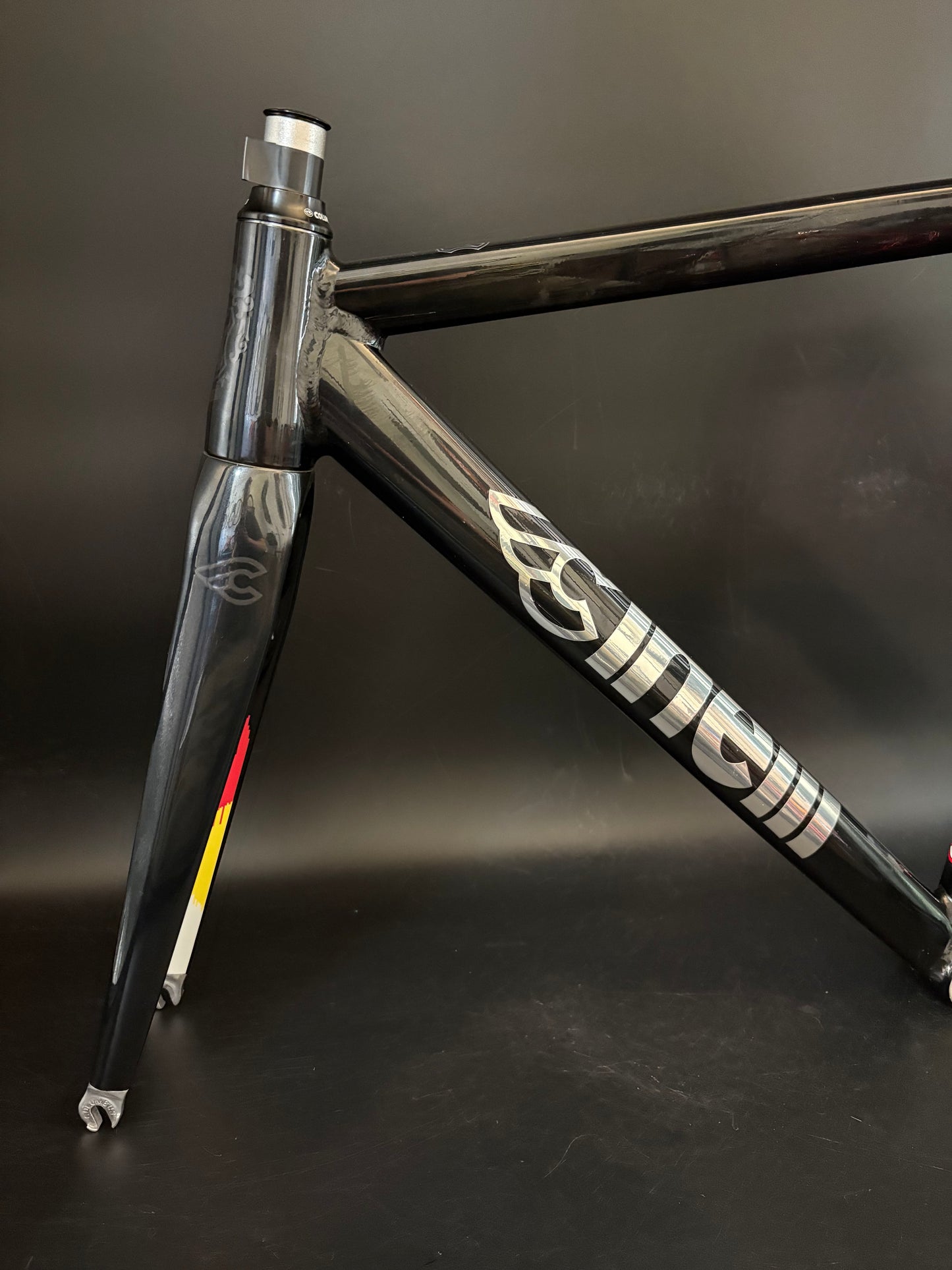 Cinelli Mash Histogram Frameset Black Small 54cm ST 52cm TT