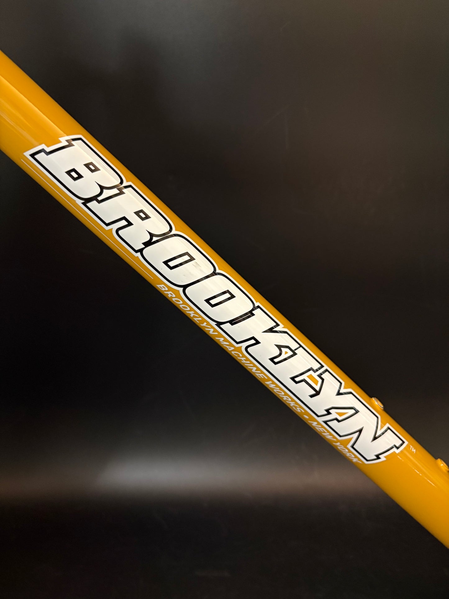 Brooklyn Machine Works Gangsta Track v4 Frameset Yellow Medium