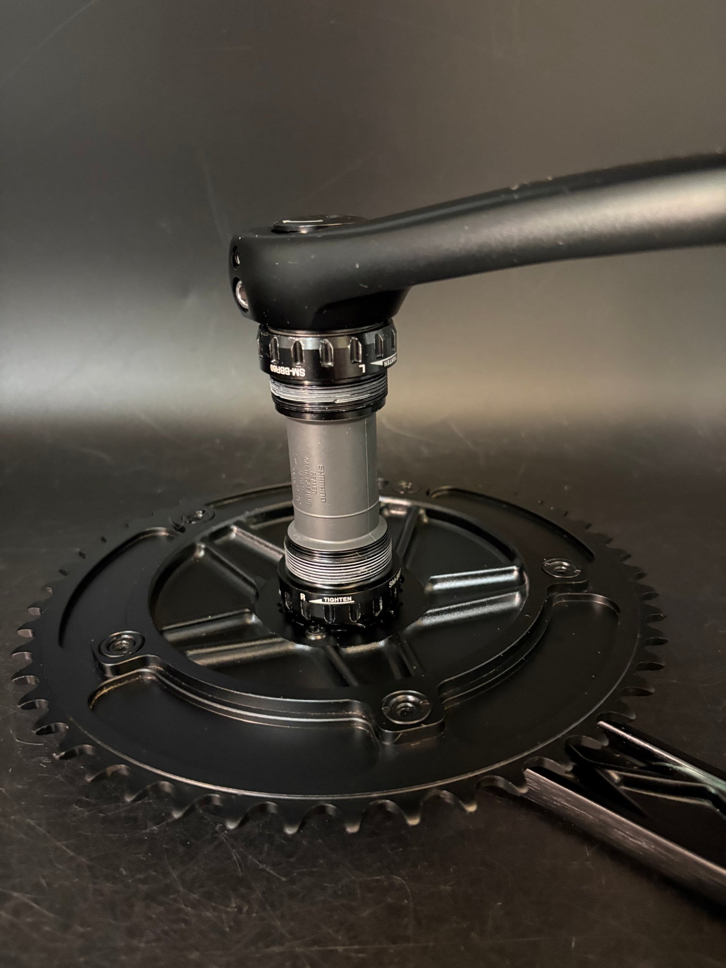 Skeace Powerpoint Crankset Black 165mm 49t