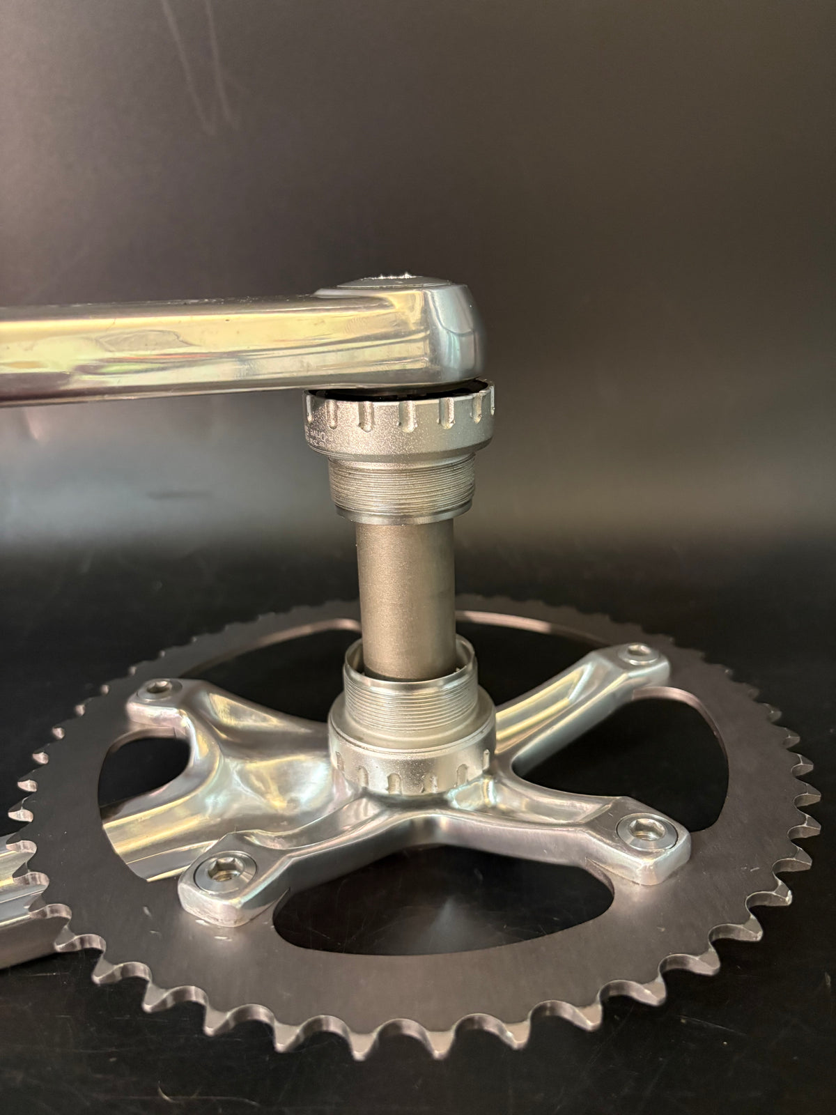 Sram Omnium Crankset Silver 172.5mm 48t