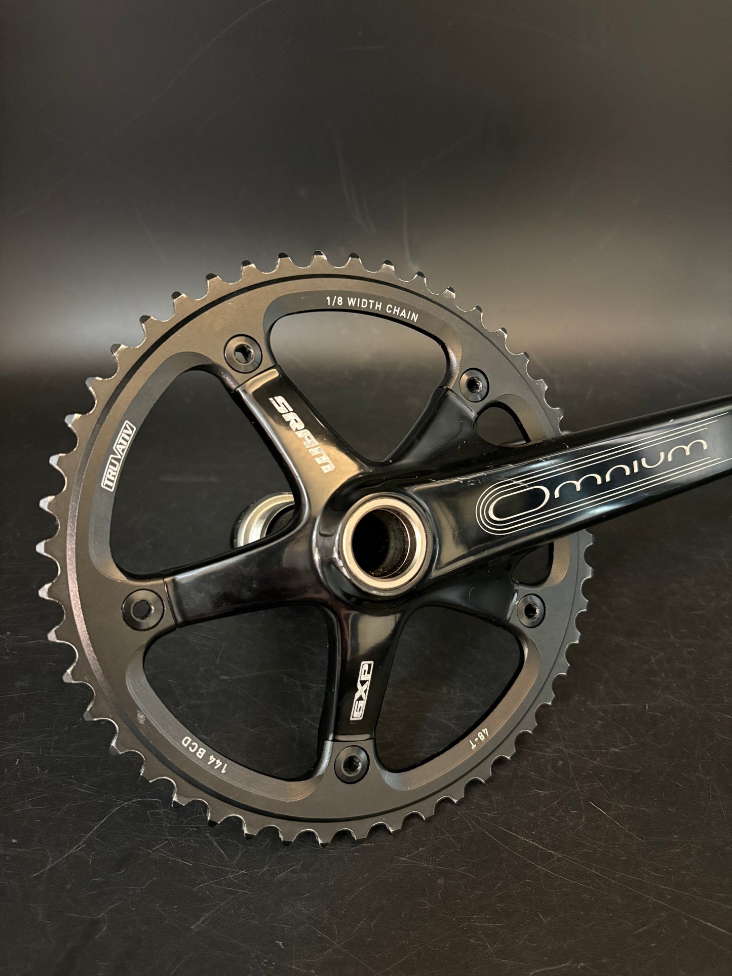 Sram Omnium Crankset Black 165mm 48t #1