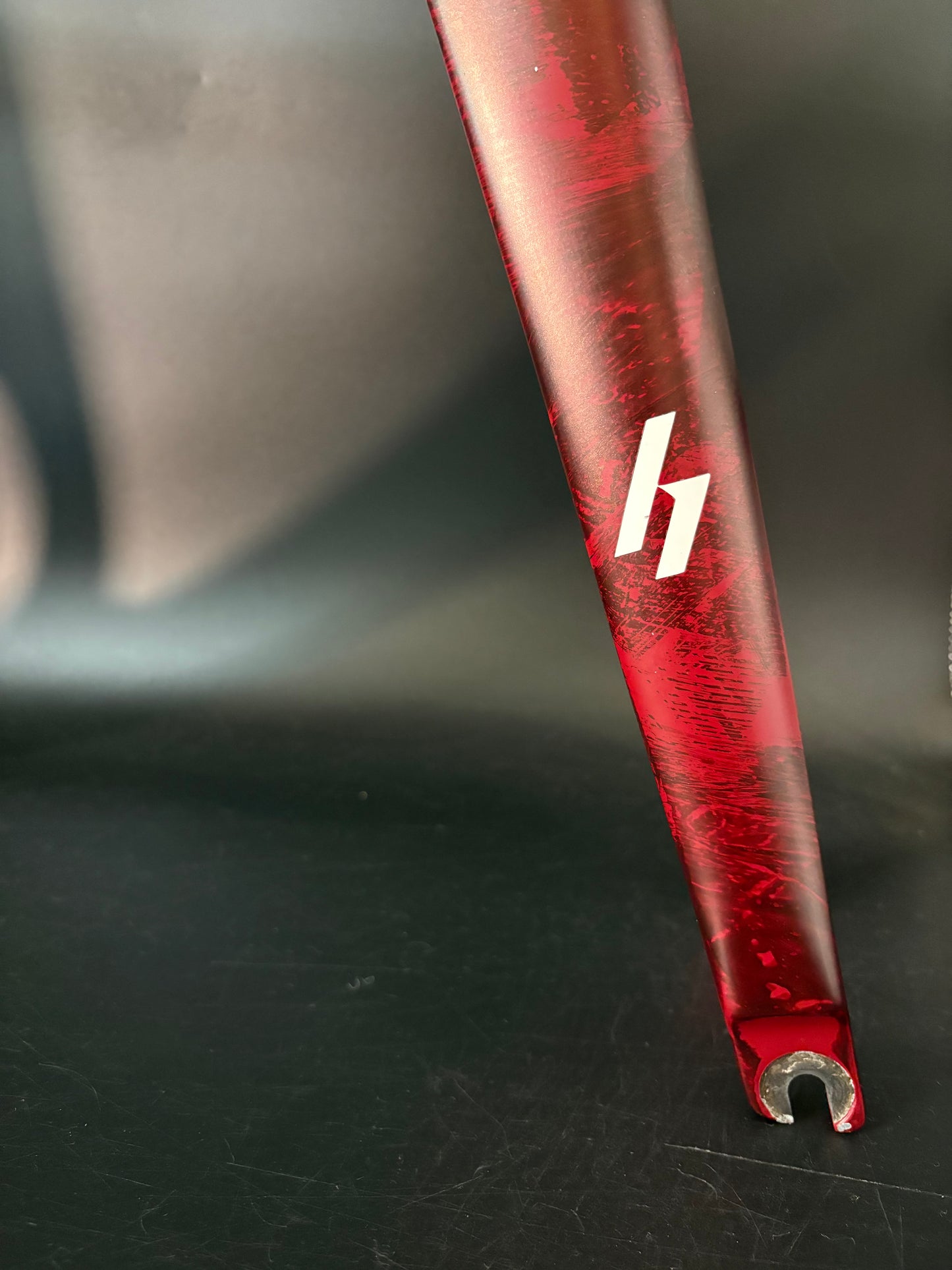 Hedrick Carbon Frameset Red Marble 50cm ST 56cm TT