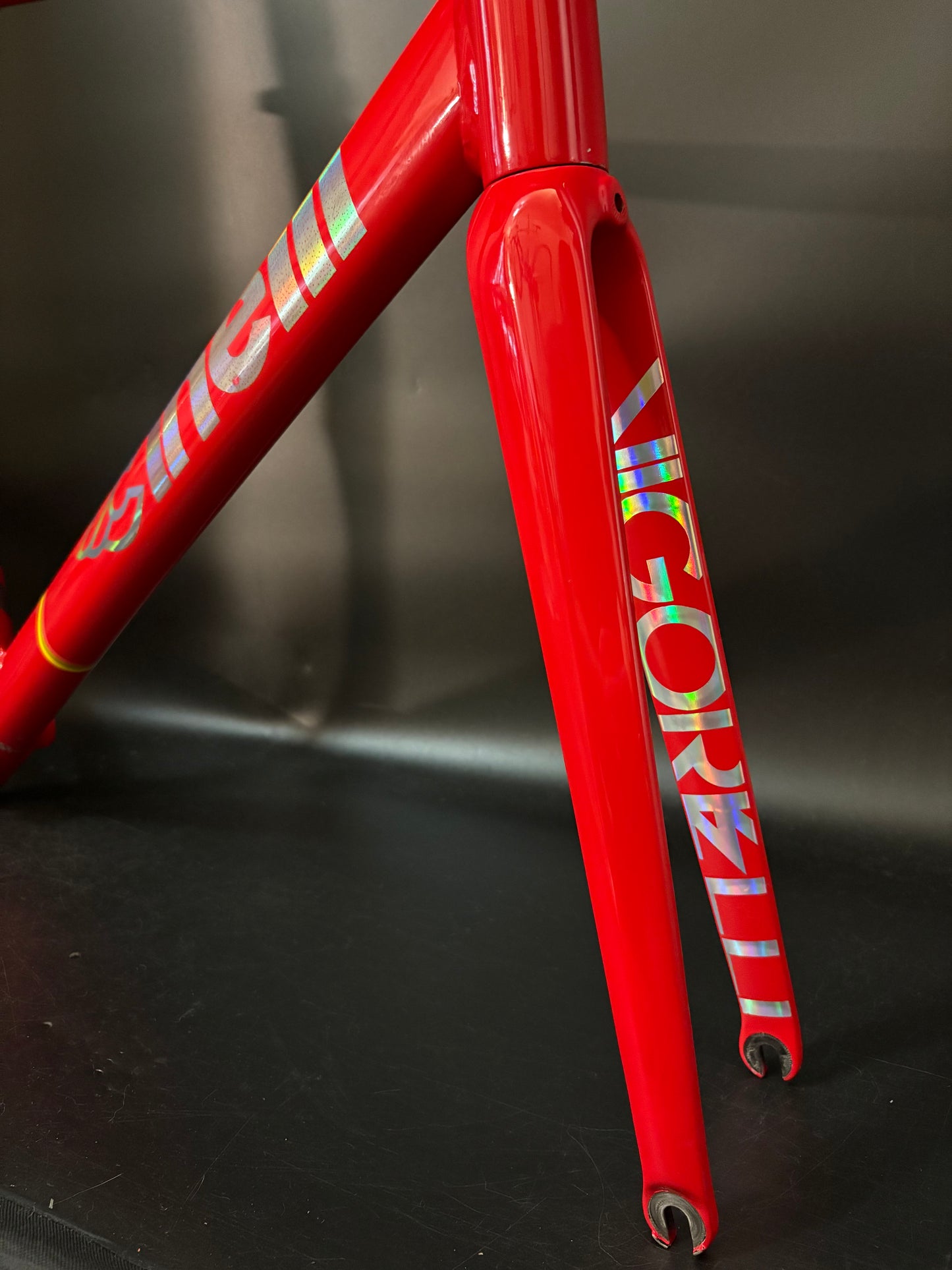 Cinelli Vigorelli Shark Frameset Red 54cm