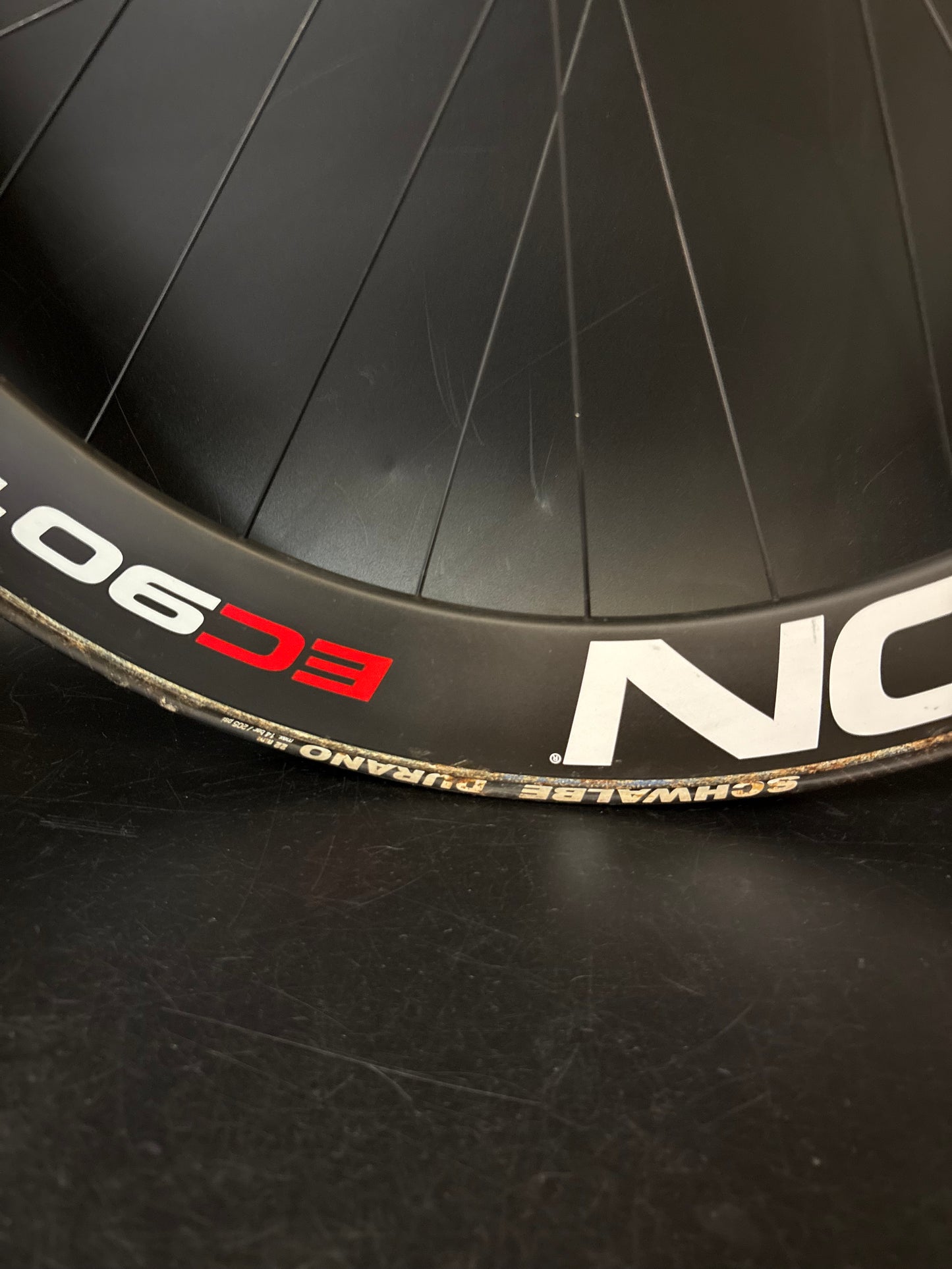 Easton EC90 TKO 55mm Carbon Tubular Wheelset 20/28h