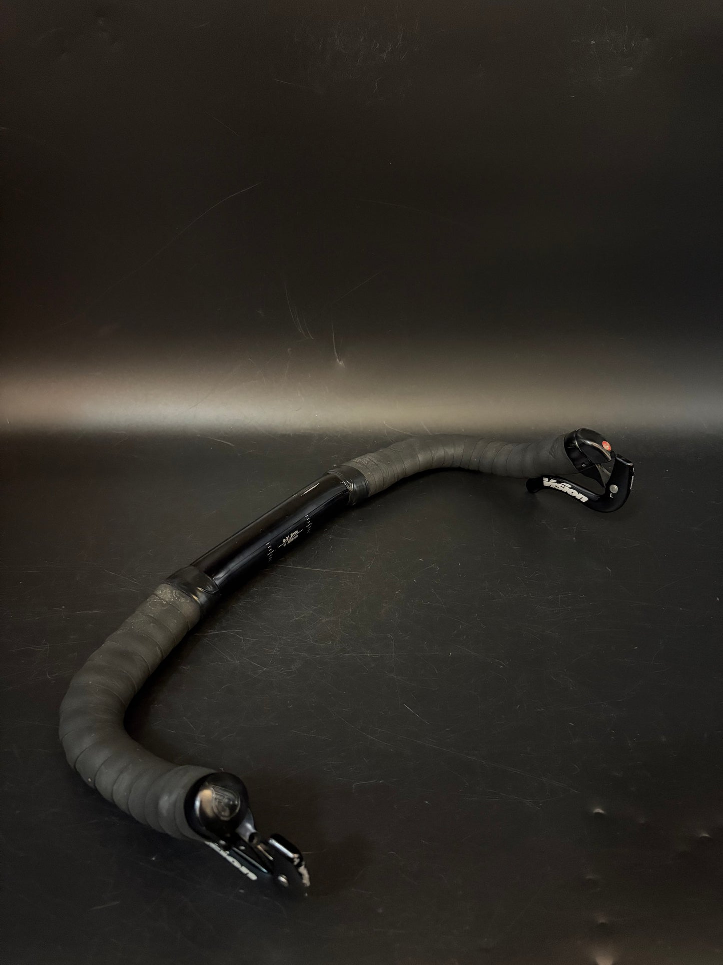 Unbranded Bullhorn Handlebar Black w/ Vision Brake Levers