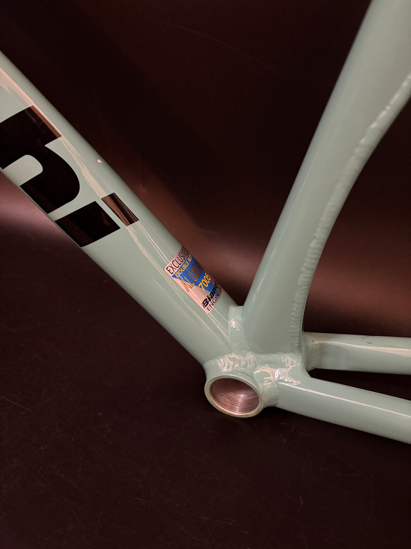 Bianchi Super Pista Frameset Celeste 59cm