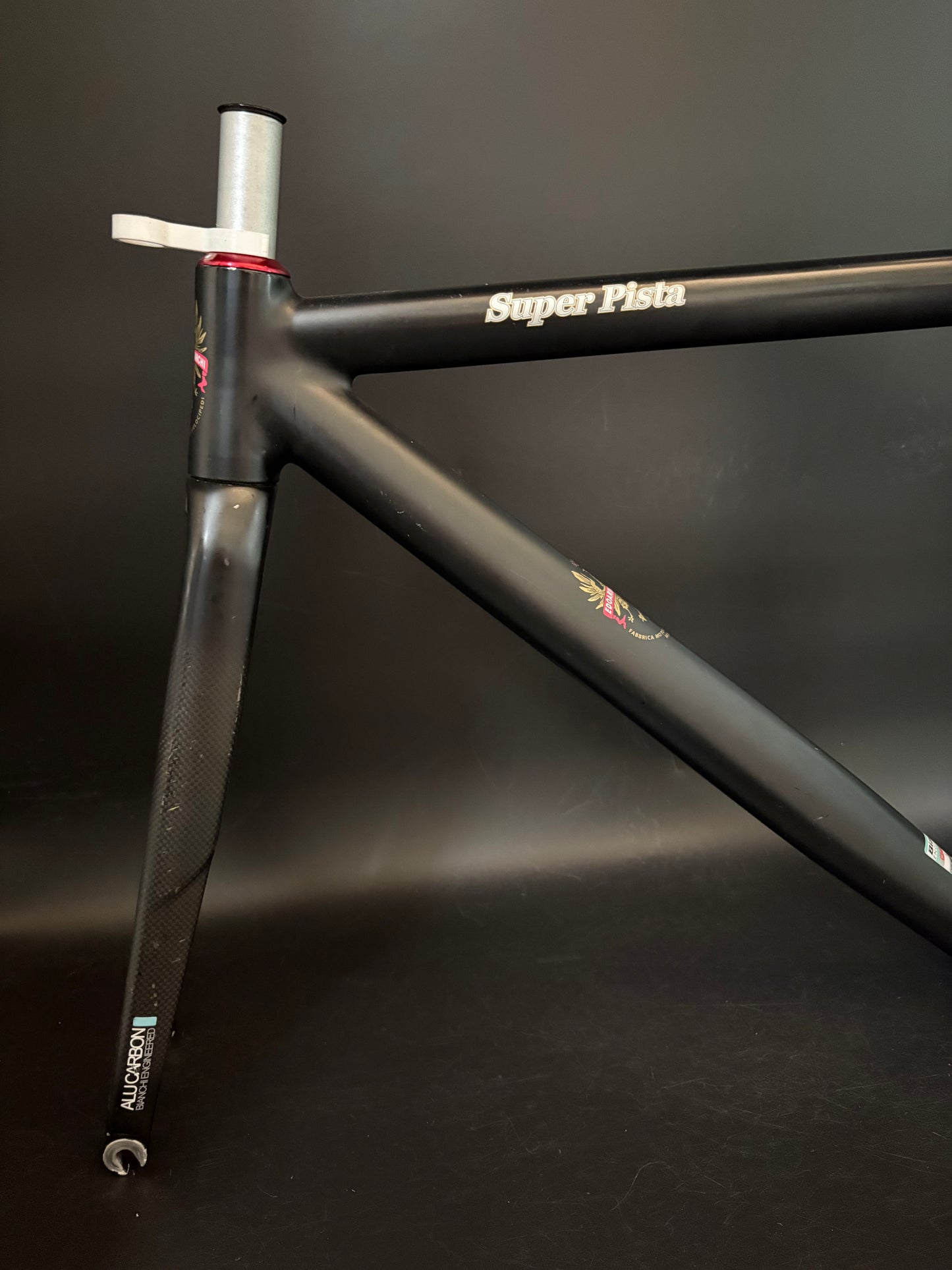 Bianchi Super Pista Frameset Black 49cm