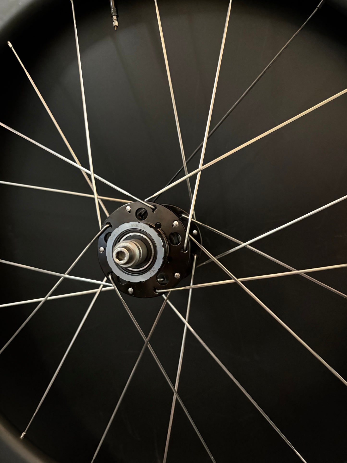 Unbranded Carbon 88mm / Phil Wood Pro Wheelset Black 20h
