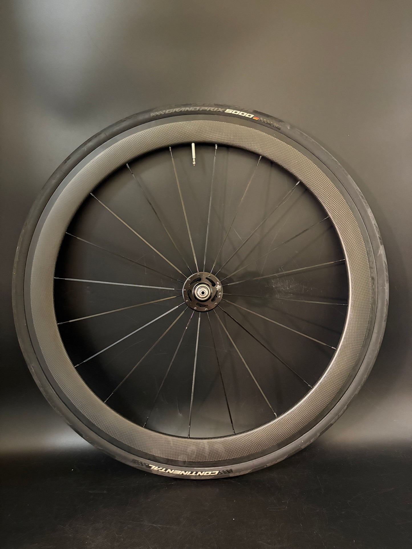 Unbranded 50mm Carbon Clincher / Novatec Wheelset 20/24h