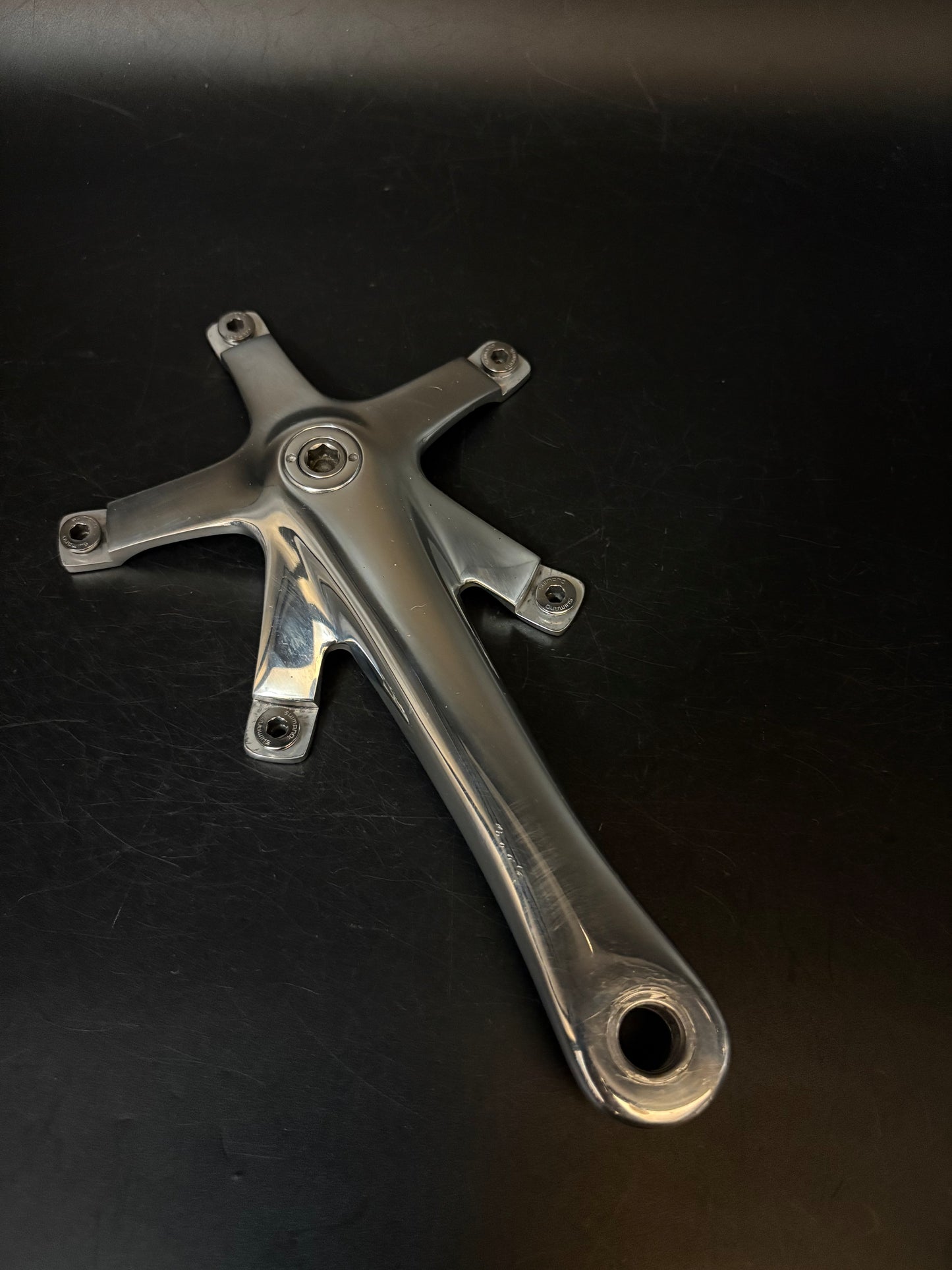 Dura Ace 7710 Cranks Polished 167.5mm