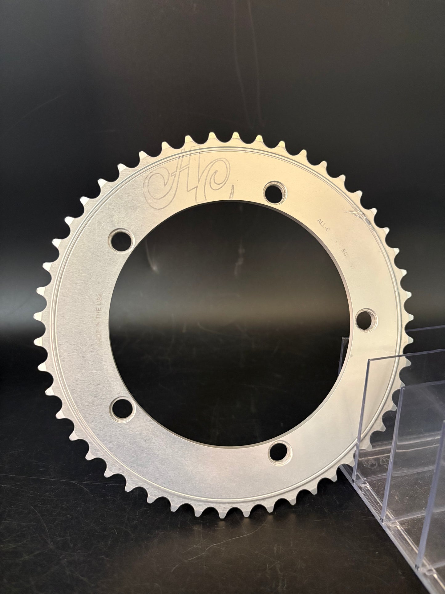 All City Track Chainring Silver 49t