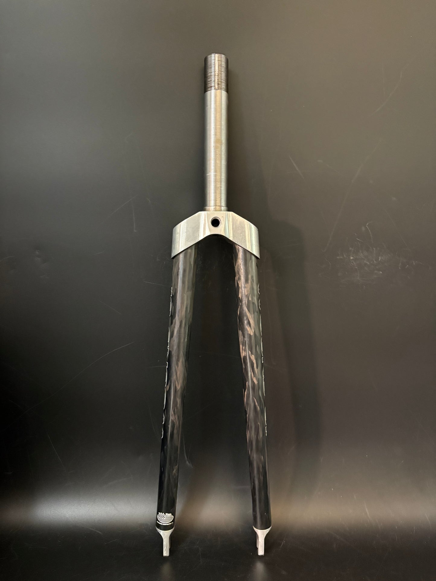 Wound Up 1” Threaded Fork Carbon 161mm