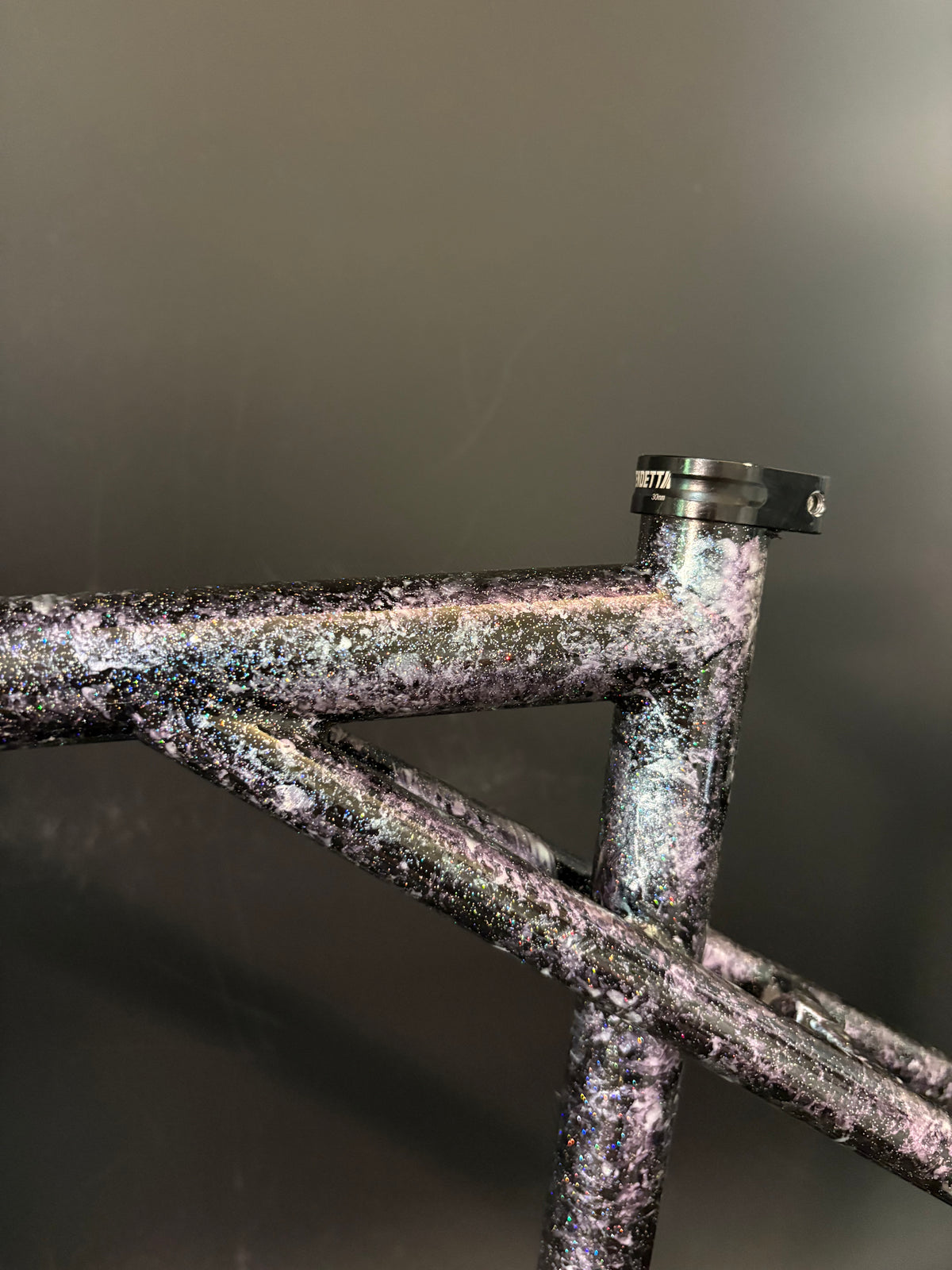 Vendetta Triple T Frameset Purple Marble Sparkle XS