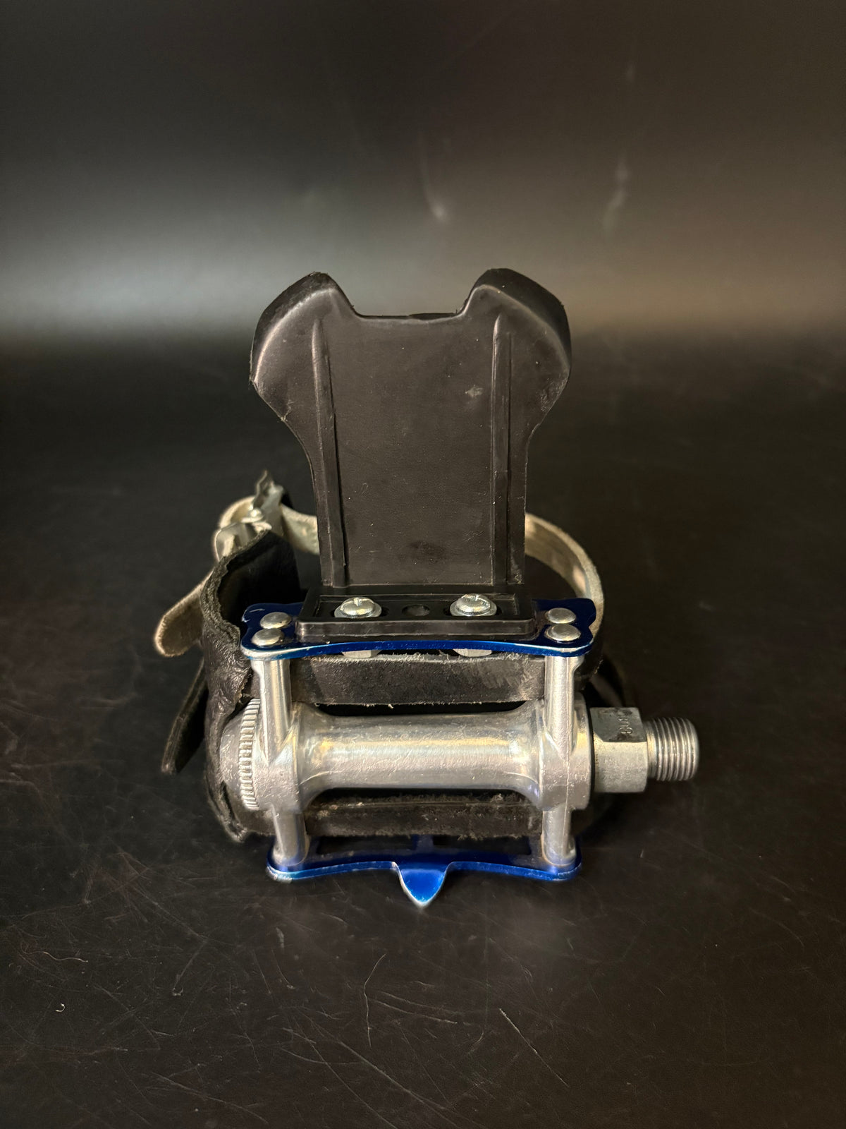 MKS Sylvan Pedals Blue / Double Straps Pedal Setup