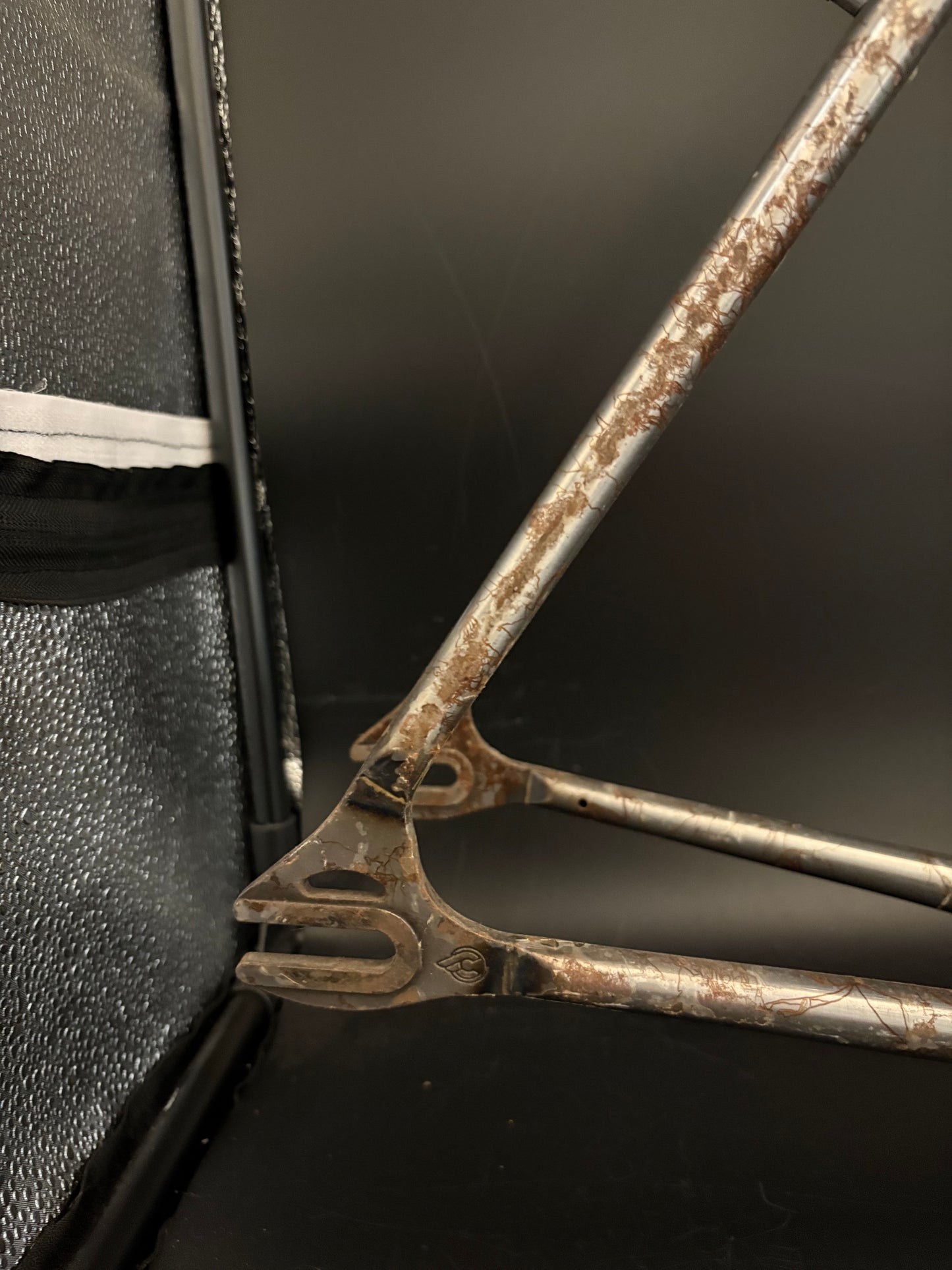 Chas’ Cinelli Mash Work Frameset Raw Prototype #1 55cm