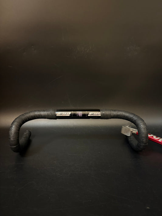 FSA Omega Compact Drop Handlebar Black 38cm 31.8