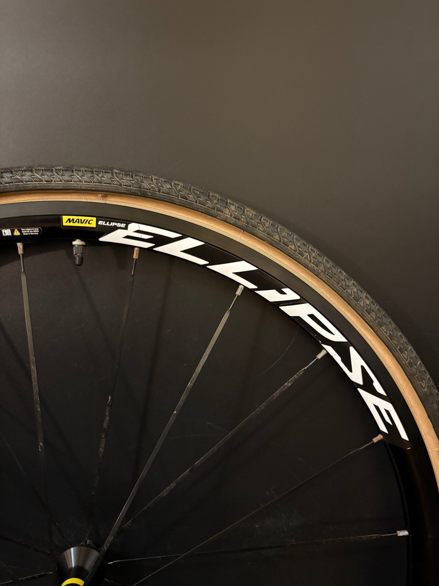 Mavic Ellipse Wheelset Black 20h