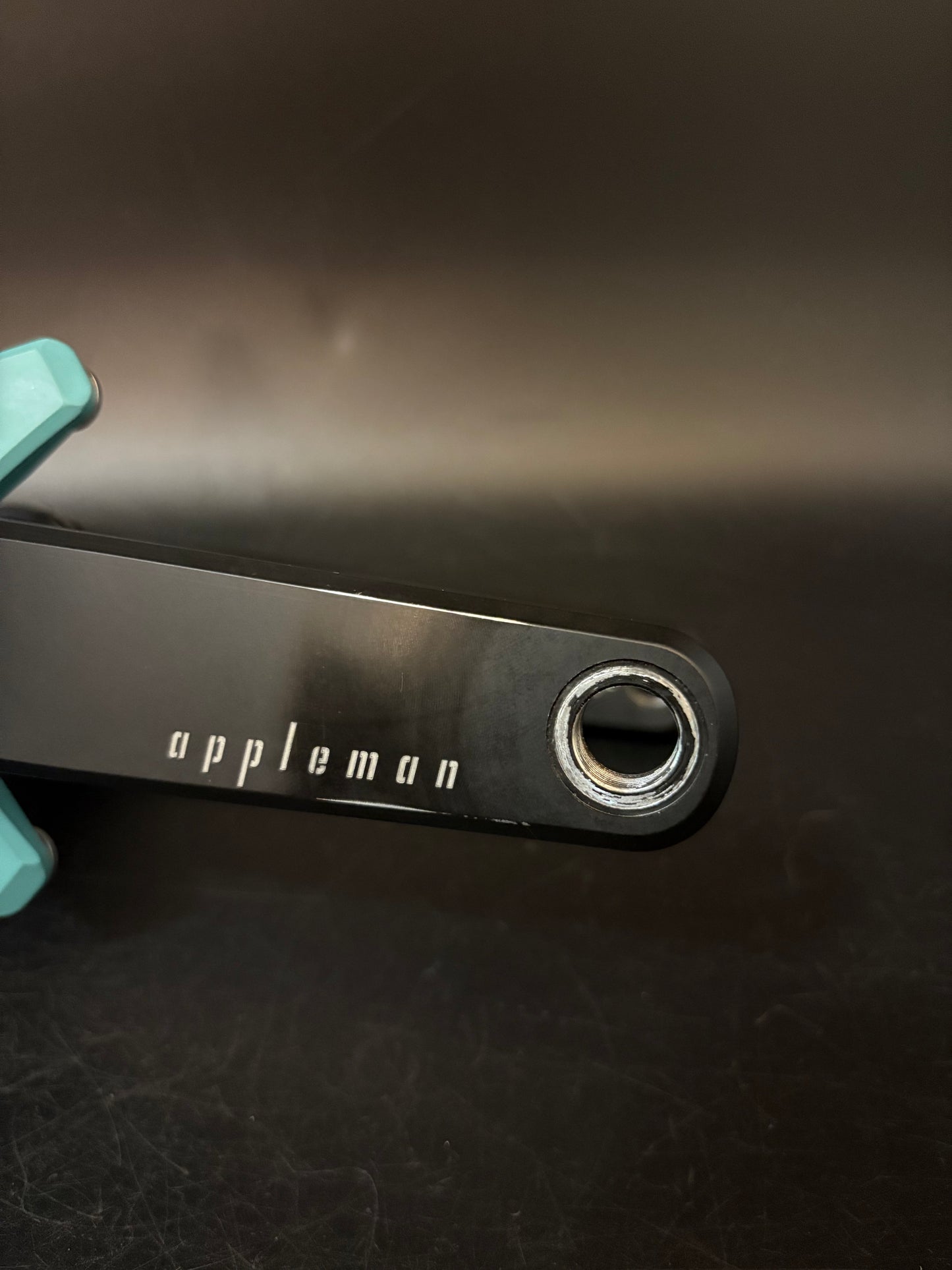 Appleman 2XR Track Cranks Black/Turquoise/Pink 165mm