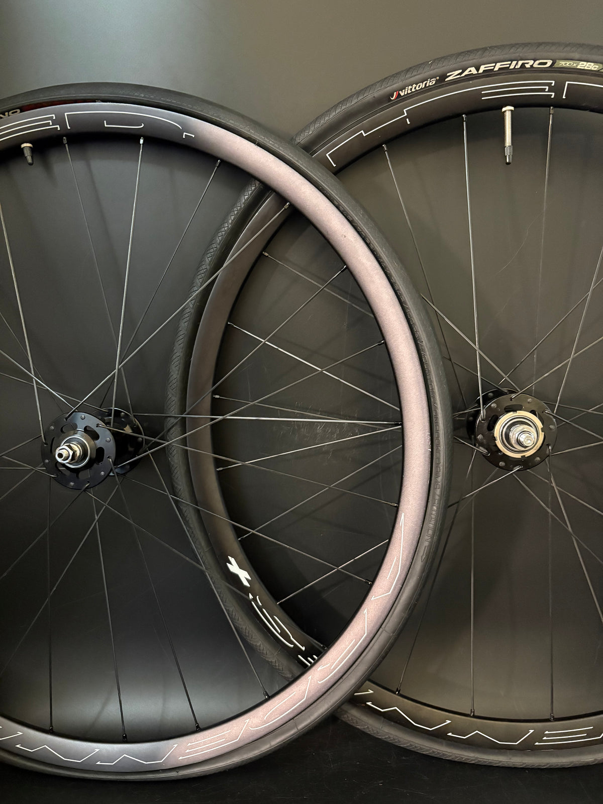 HED Ardennes Track Wheelset Black 24h