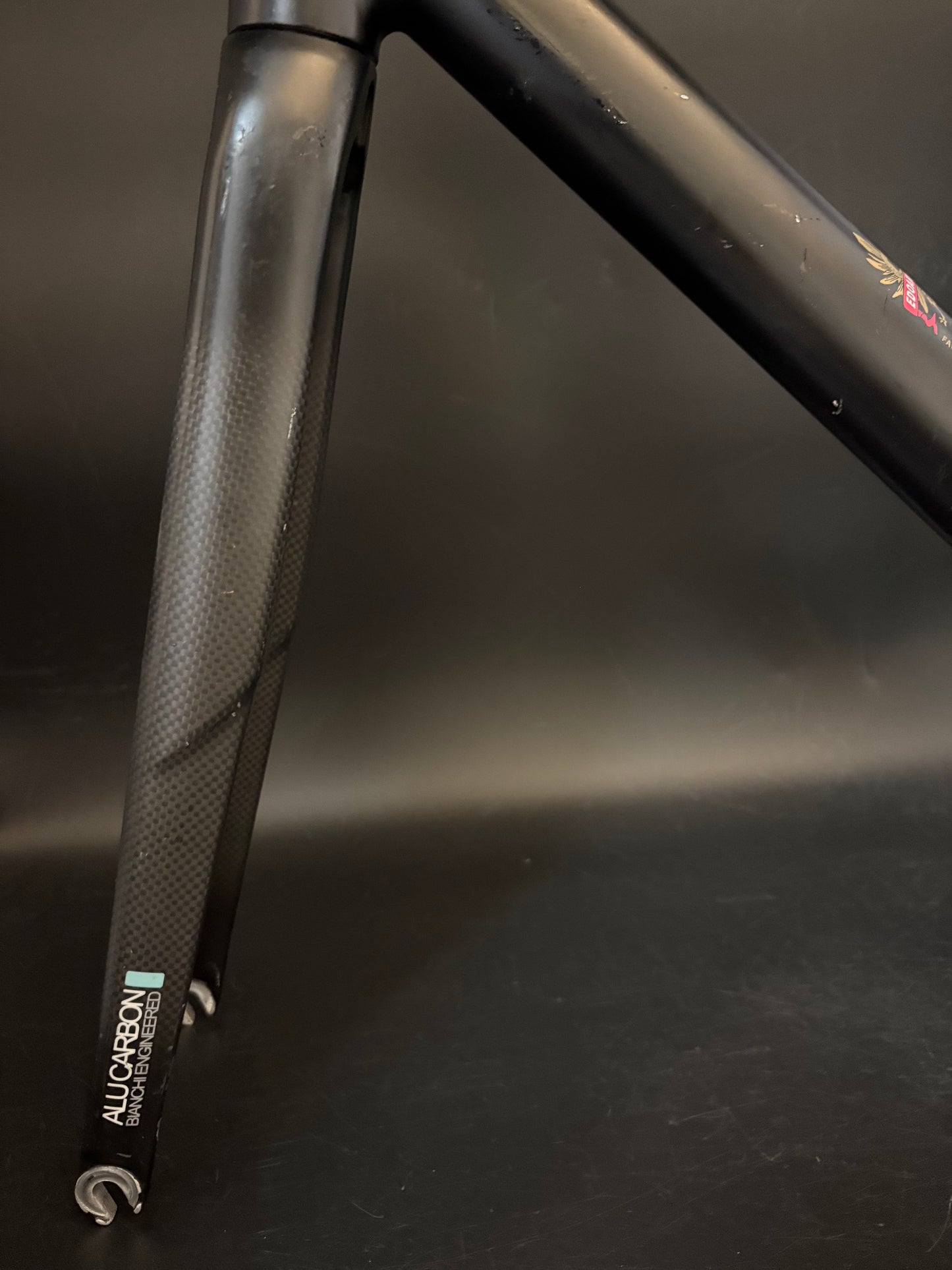 Bianchi Super Pista Frameset Black 49cm