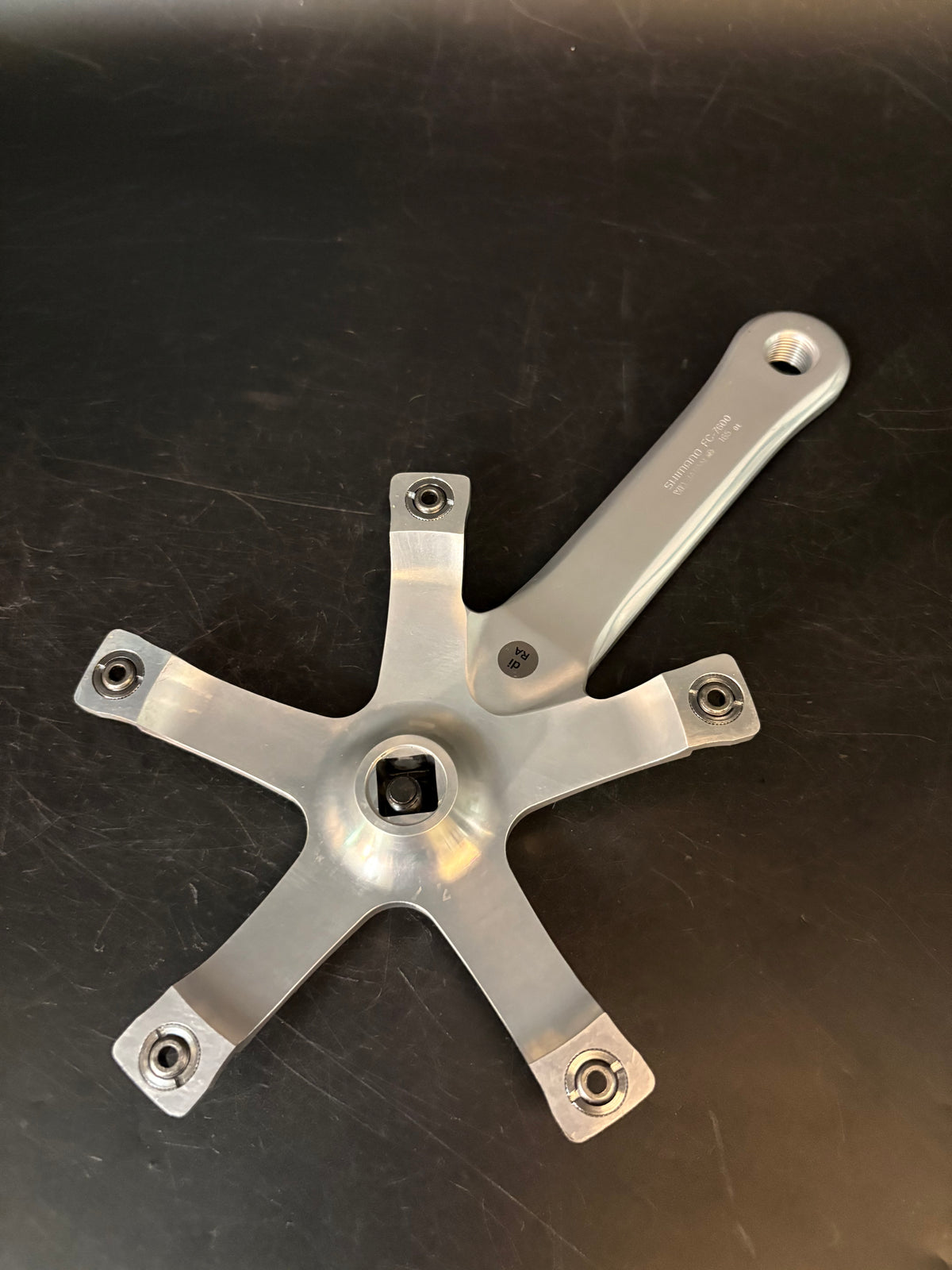 Dura Ace 7600 Cranks Silver 165mm
