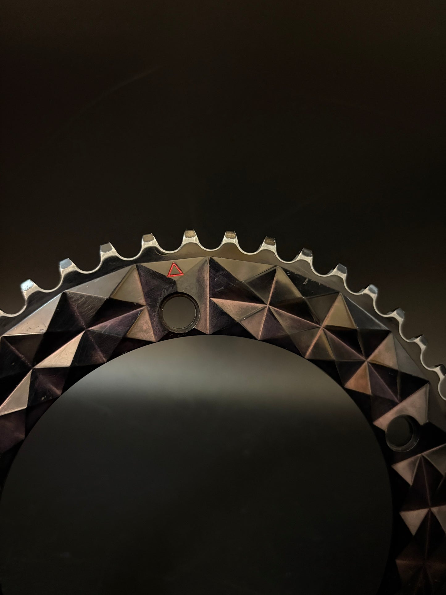 Raketa Diamond Chainring Black 47t