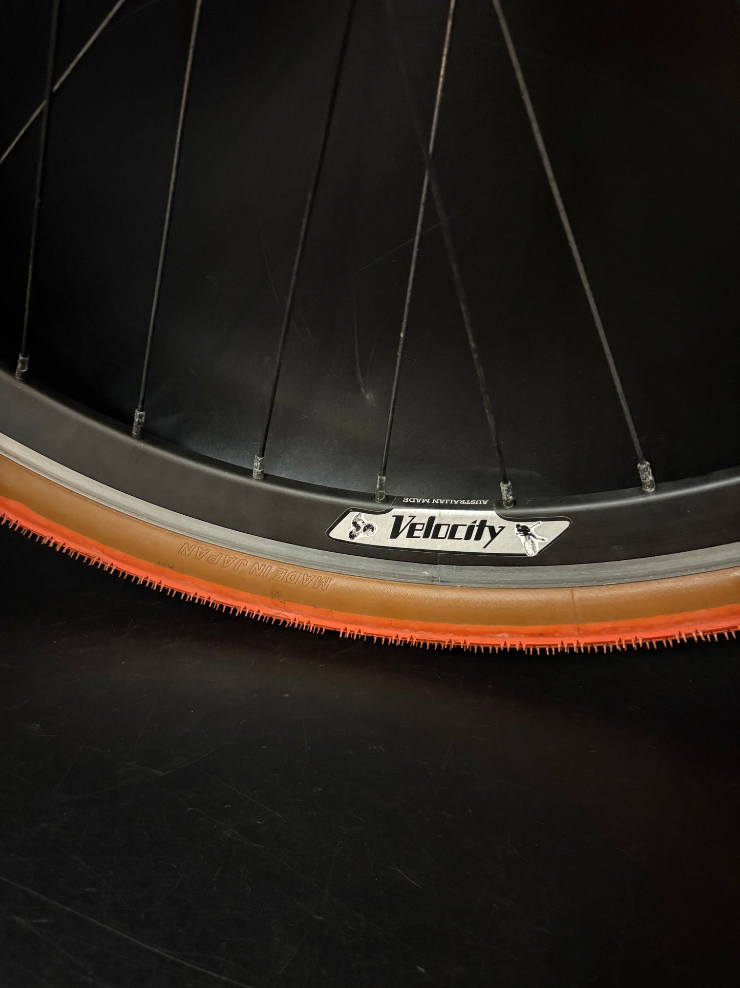 Velocity Chukker Black Machined / Origin 8 Wheelset 36h