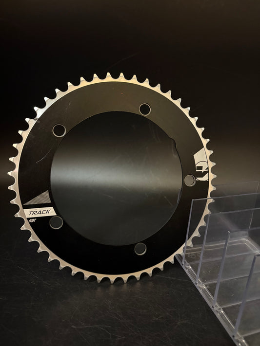 Vision Track Chainring Black 49t
