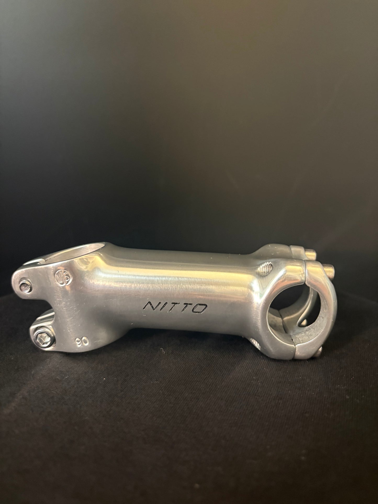 Nitto NJ-89 Stem Silver 90mm 25.4 17deg